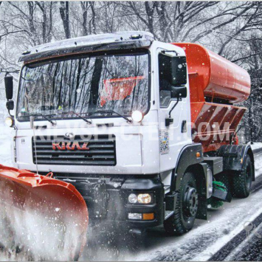 Комбинированная дорожная машина на базе KRAZ