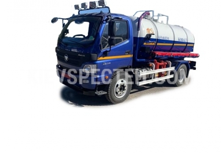 Вакуумна машина КОВ-13 на шасі FOTON DAIMLER (4x4)