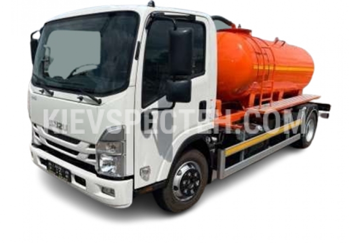 Вакуумна машина KST-5 на шасі ISUZU NQR90 4х2