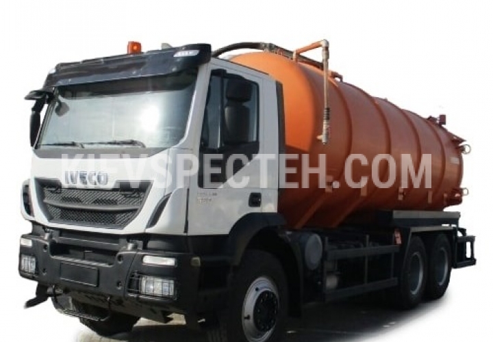 Вакуумна машина KST-18 на шасі IVECO 6х4