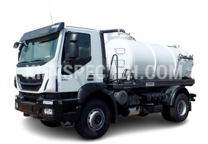 Вакуумна машина KST-9 на шасі IVECO 4х4