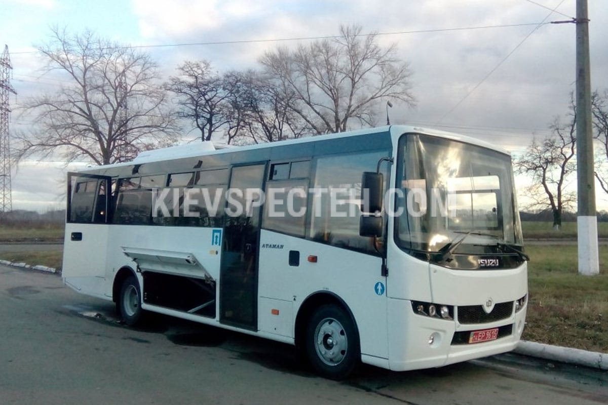 Пригородный низкопольный автобус ISUZU А09216 - купить в