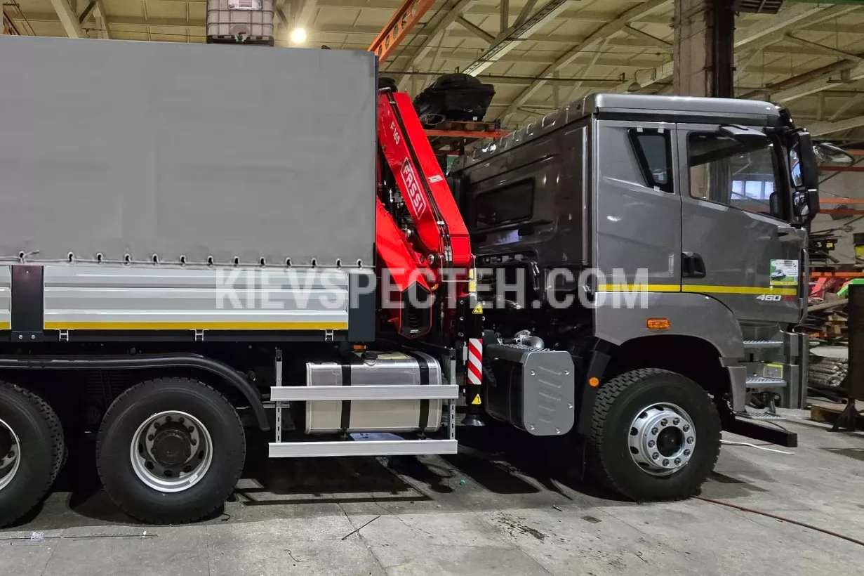 Бортовой грузовик FAW CA3250 с КМУ FASSI F165A.2