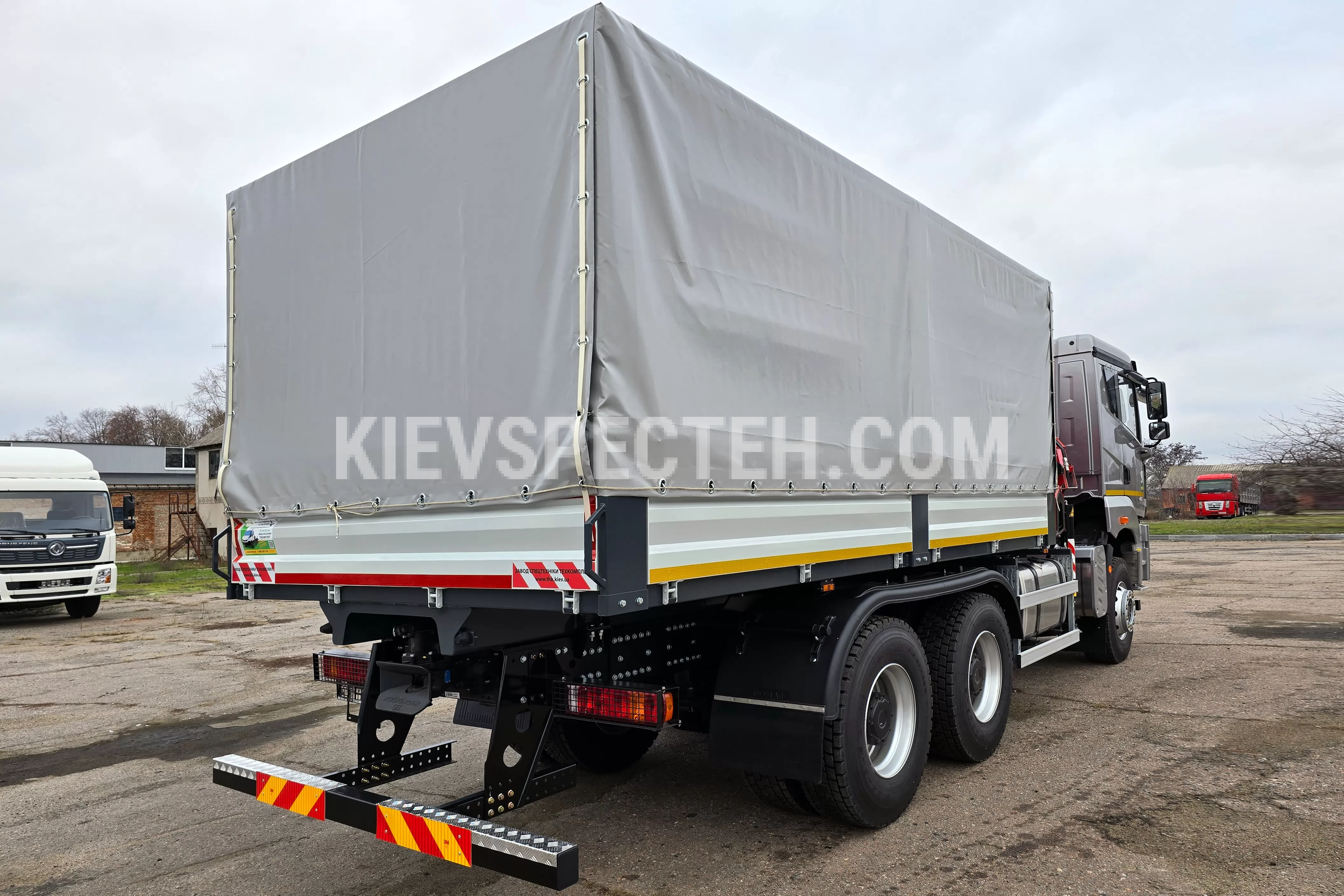 Бортовой грузовик FAW CA3250 с КМУ FASSI F165A.2