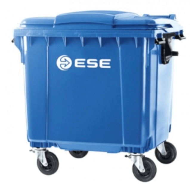 Пластиковые евроконтейнеры для мусора ESE на 1100 л
