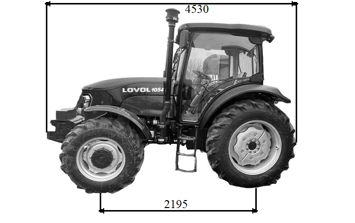 Трактор LOVOL FT 1054