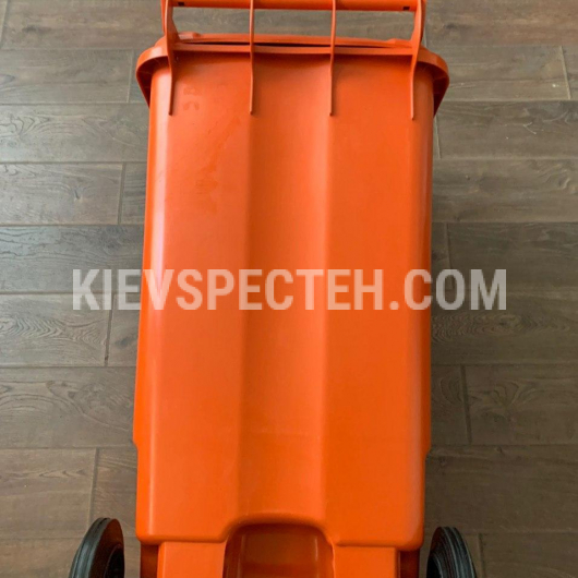Евроконтейнер пластиковый Алеана V-120 л. оранжевый